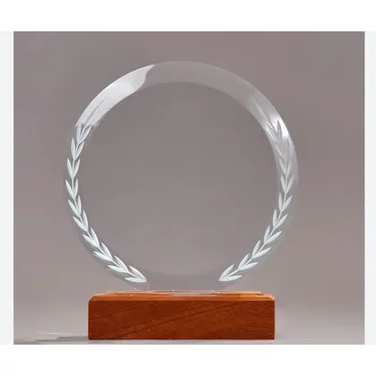 Trophée en cristal